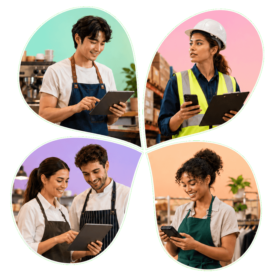 Shifts Work employee scheduling and time tracking software dashboard