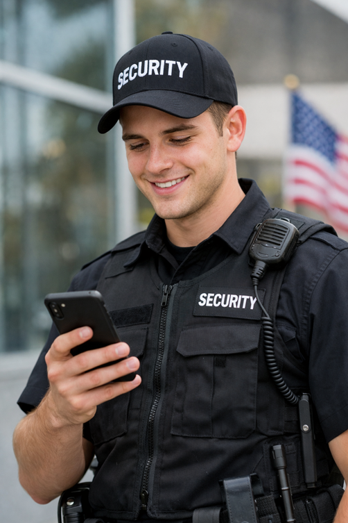 Security guard scheduling software with GPS attendance tracking